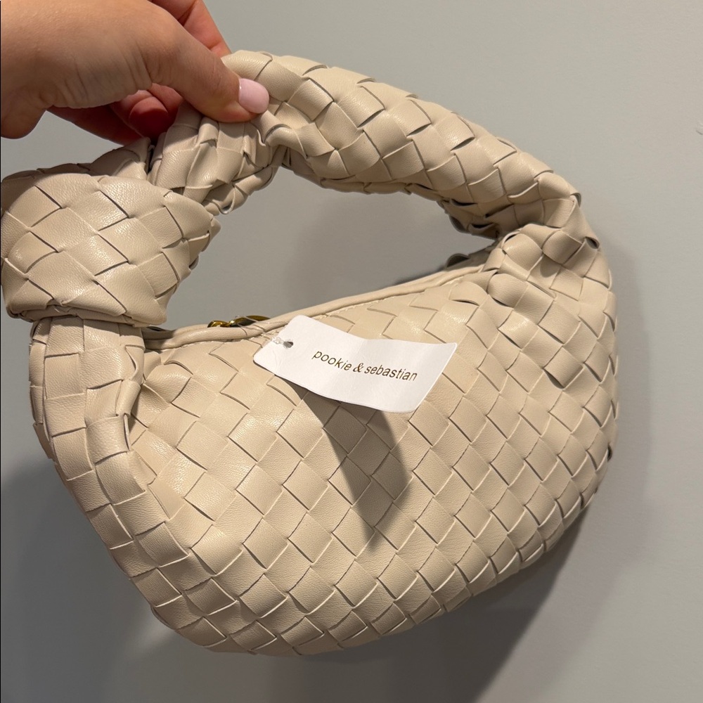 Brand new with tag Jodi Cream Woven Women's Bag